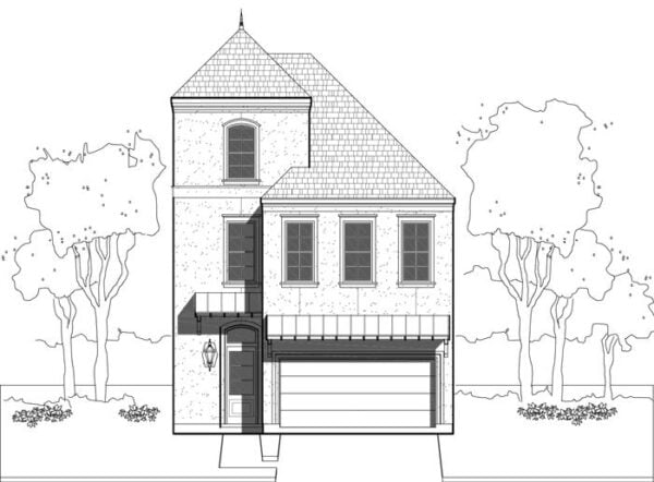 Townhouse Plan E0108 A1.1