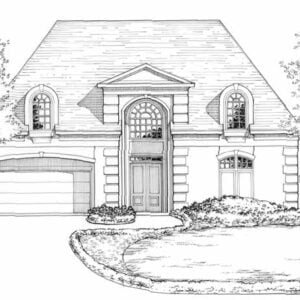 Patio Home Plan C2087 B2