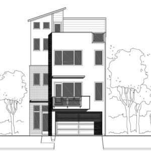 Townhouse Plan E2052 A1.1