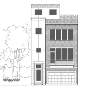 Townhouse Plan E2241 A1.1