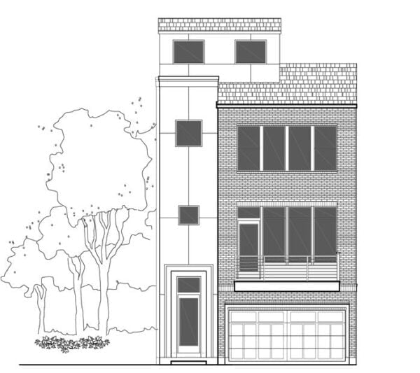 Townhouse Plan E2241 A1.1