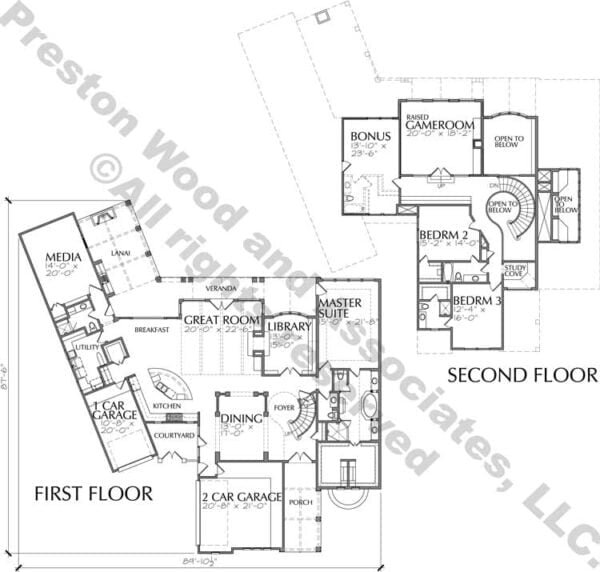 Two Story Home Plan D4092