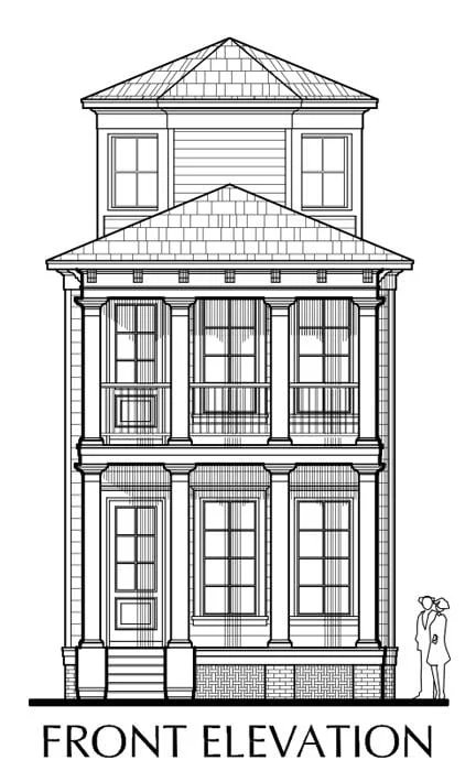 Urban House Plan C9055