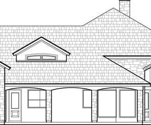 Two Story House Plan C6233