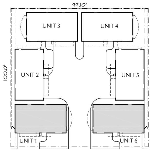 Townhouse Plan C9039-1997