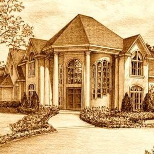 Two Story House Plan C6002