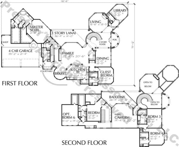Two Story Home Plan D2086