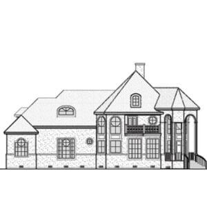 Two Story House Plan D8093