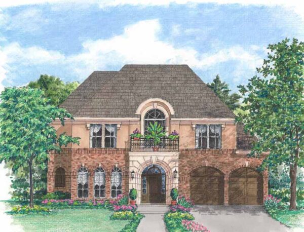 Two Story Home Plan bD7023