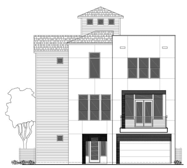 Townhouse Plan E2118 B1.1