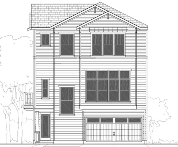 Townhouse Plan E2104 A2.1