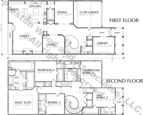 Urban House Plan D3209