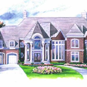 Two Story House Plan C2079