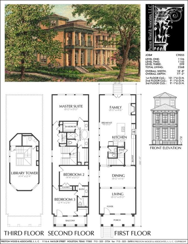 Urban House Plan C9055