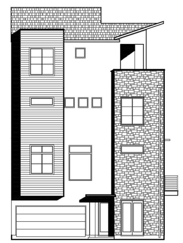 Townhouse Plan E2237 A1.1