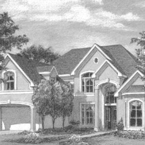 Two Story House Plan aD0273