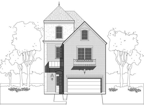 Townhouse Plan E0108 A1.2