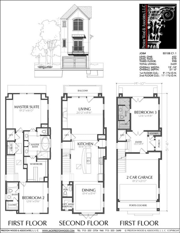 Townhouse Plan E0108 C1.1