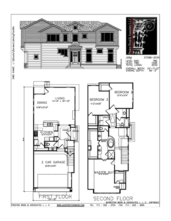 Urban Home Plan D7086-1-V5