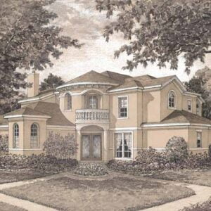 Two Story House Plan D4137