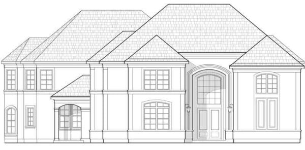 Two Story House Plan C9119