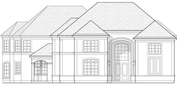 Two Story House Plan C9119