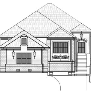 One Story Home Plan A0813-2378