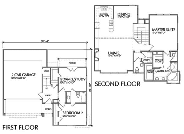 Urban House Plan D7005 3A