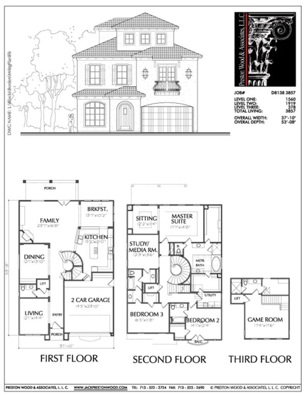 Urban House Plan D8138