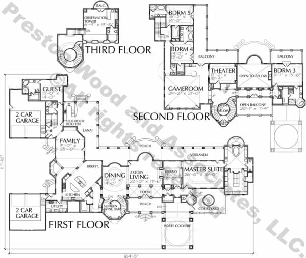 Two Story House Plan D4004