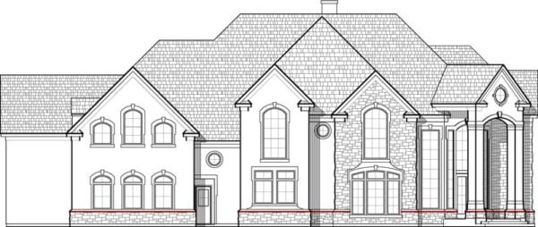 Two Story House Plan C6020