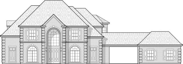 Two Story House Plan C9300