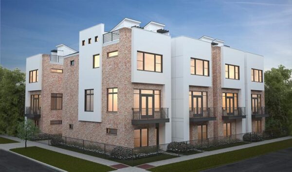 Townhouse Plan E2078 A1.1