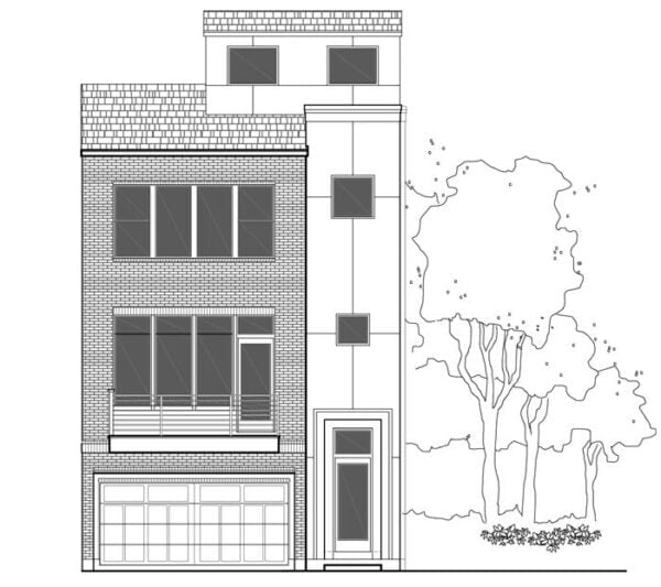 Townhouse Plan E2241 A1.1