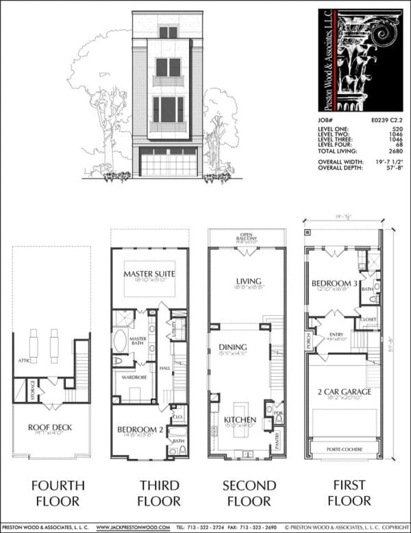 Townhouse Plan E0239 C2.2