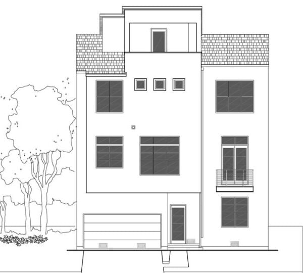 Townhouse Plan E3216 B1.1