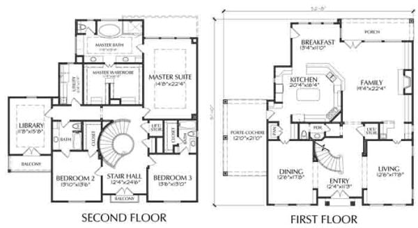 Two Story House Plan D4102