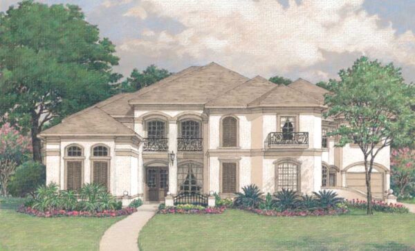Two Story Home Plan D0113