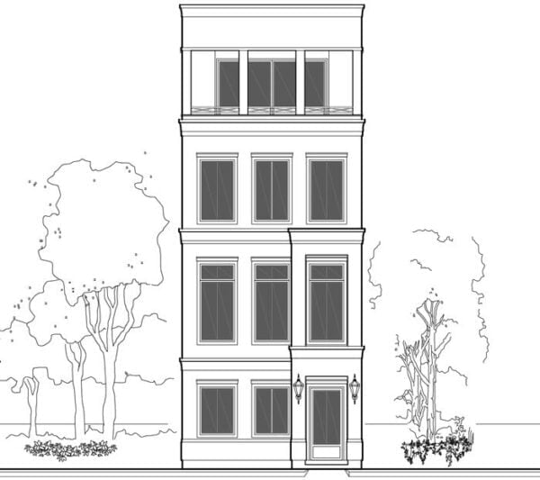 Townhouse Plan E2282 A1.1