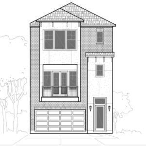 Townhouse Plan E1208 A2.1