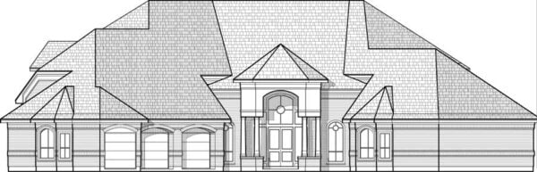 Two Story House Plan C6133