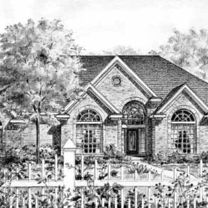 Traditional Style House Plan C4003