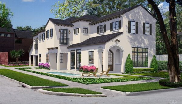 Two Story House Plan E8002