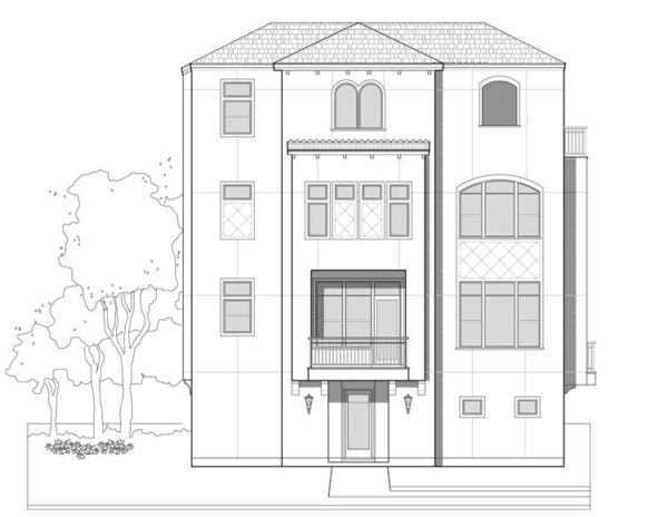 Townhouse Plan E2049 A1.1