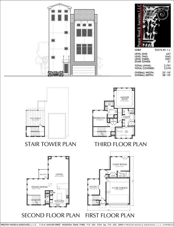 Townhouse Plan E2275 B1.1L