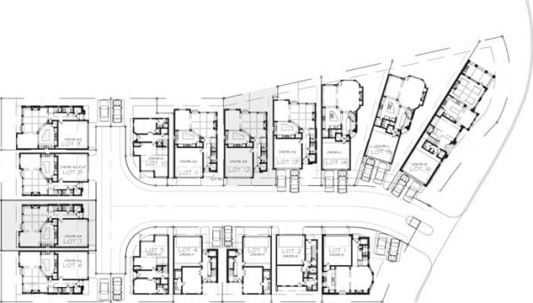 Townhouse Plan D9095 A3