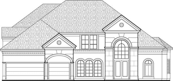 Two Story House Plan C9117