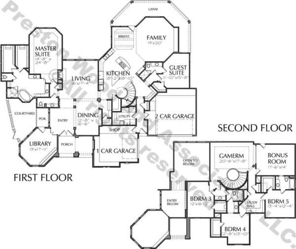 Two Story Home Plan D3202