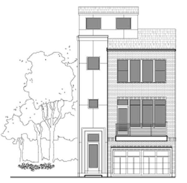 Townhouse Plan E2117 A1.1L