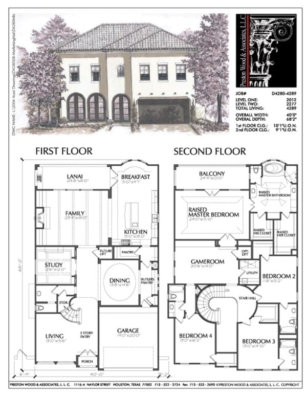 Urban House Plan D4280